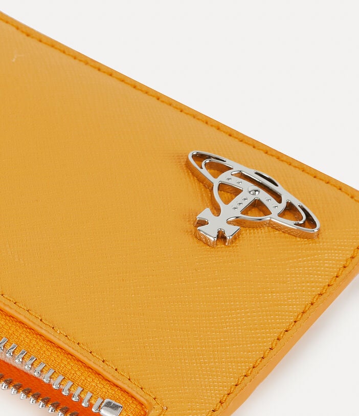 Vivienne Westwood SAFFIANO ZIP CARD HOLDER